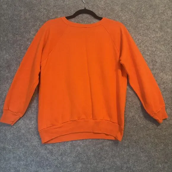 Champions Sweatshirt Mens Size Medium Orange Denver Broncos NFL Football AFC Vtg